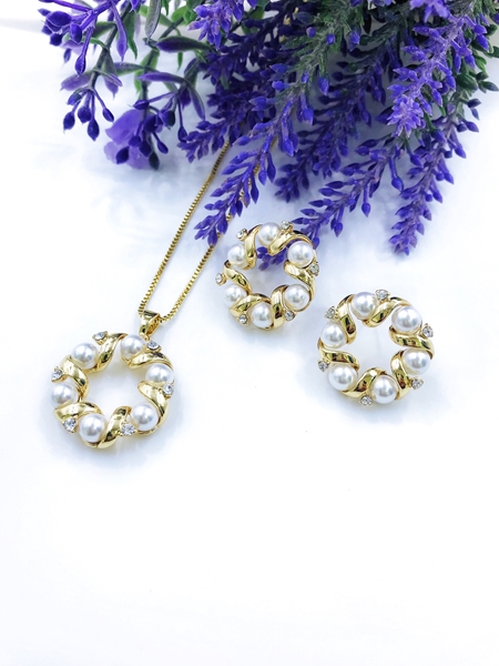 Picture of Party Rhinestone 2 Piece Jewelry Set at Unbeatable Price