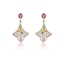 Show details for Purchase Copper or Brass Colorful Chandelier Earrings Exclusive Online