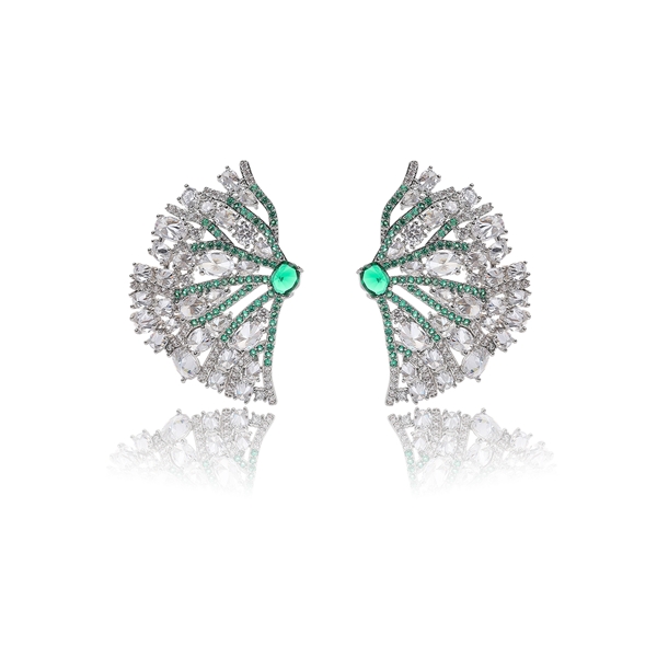 Picture of Good Quality Rhinestone Classic Big Stud Earrings
