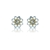 Picture of Classic Rhinestone Big Stud Earrings Online Only