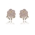 Picture of Staple Rhinestone Colorful Big Stud Earrings