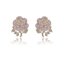 Show details for Staple Rhinestone Colorful Big Stud Earrings