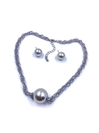 Show details for Bling Party Platinum Plated 2 Piece Jewelry Set Show details for Bling Party Platinum Plated 2 Piece Jewelry Set