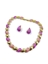 Show details for Reasonably Priced Gold Plated Enamel 2 Piece Jewelry Set from Reliable Manufacturer