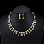 Show details for Copper or Brass Geometric 2 Piece Jewelry Set with Unbeatable Quality
