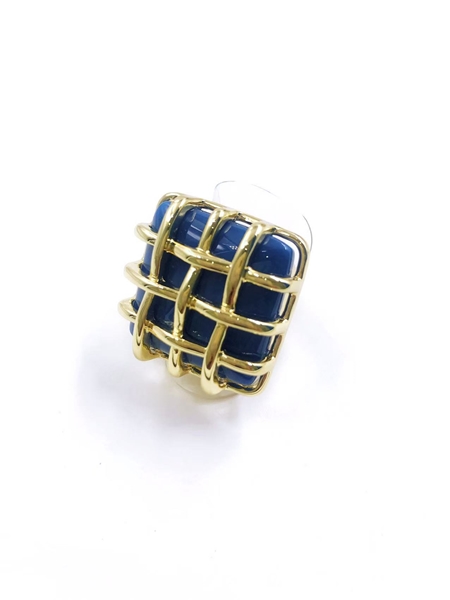 Picture of Stylish Resin Gold Plated Fashion Ring