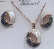 Show details for Funky Work Gold Plated 2 Piece Jewelry Set