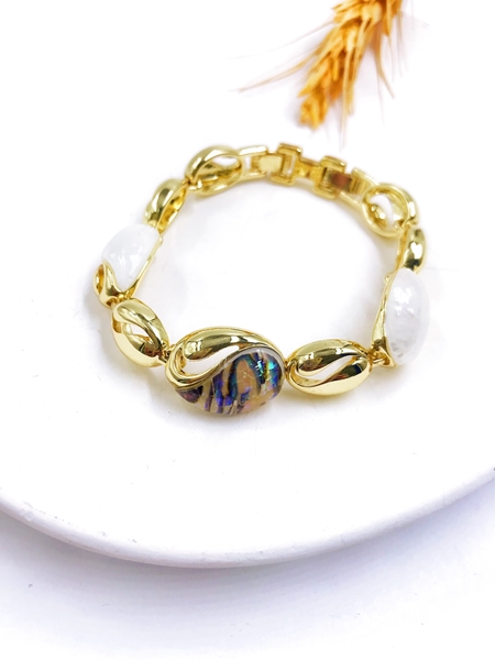 Picture of Great Value Platinum Plated Shell Bracelets & Bangle at Factory Price