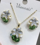 Show details for Pretty Opal Simple 2 Piece Jewelry Set