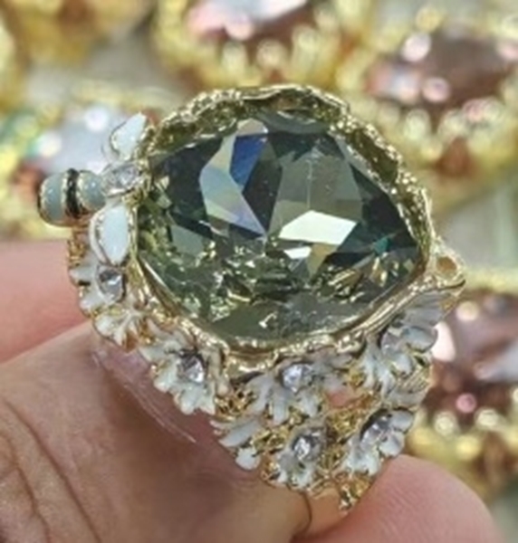 Picture of Nickel Free Colorful Work Stackable Rings As a Gift