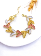 Show details for Zinc Alloy Gold Plated Fashion Bracelet from Certified Factory